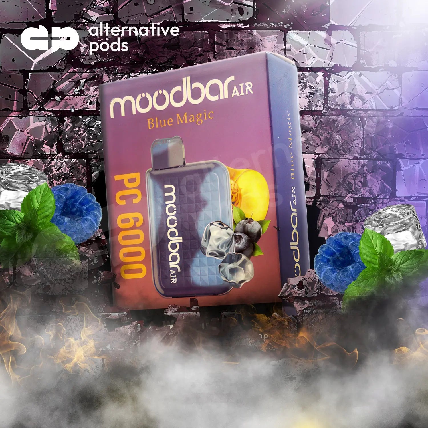 MoodBar Air PC6000 - Alternative pods | Online Vape & Smoke Shop