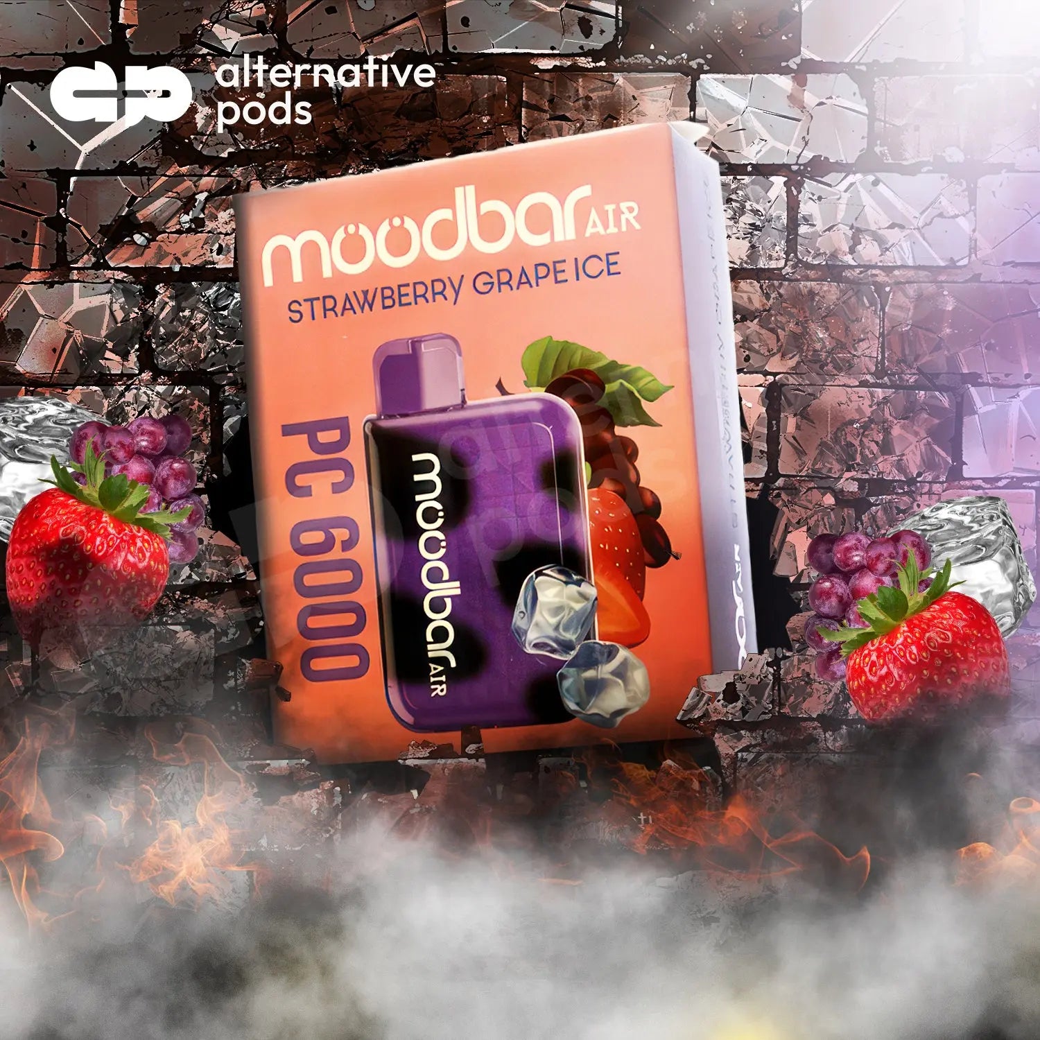MoodBar Air PC6000 - Alternative pods | Online Vape & Smoke Shop