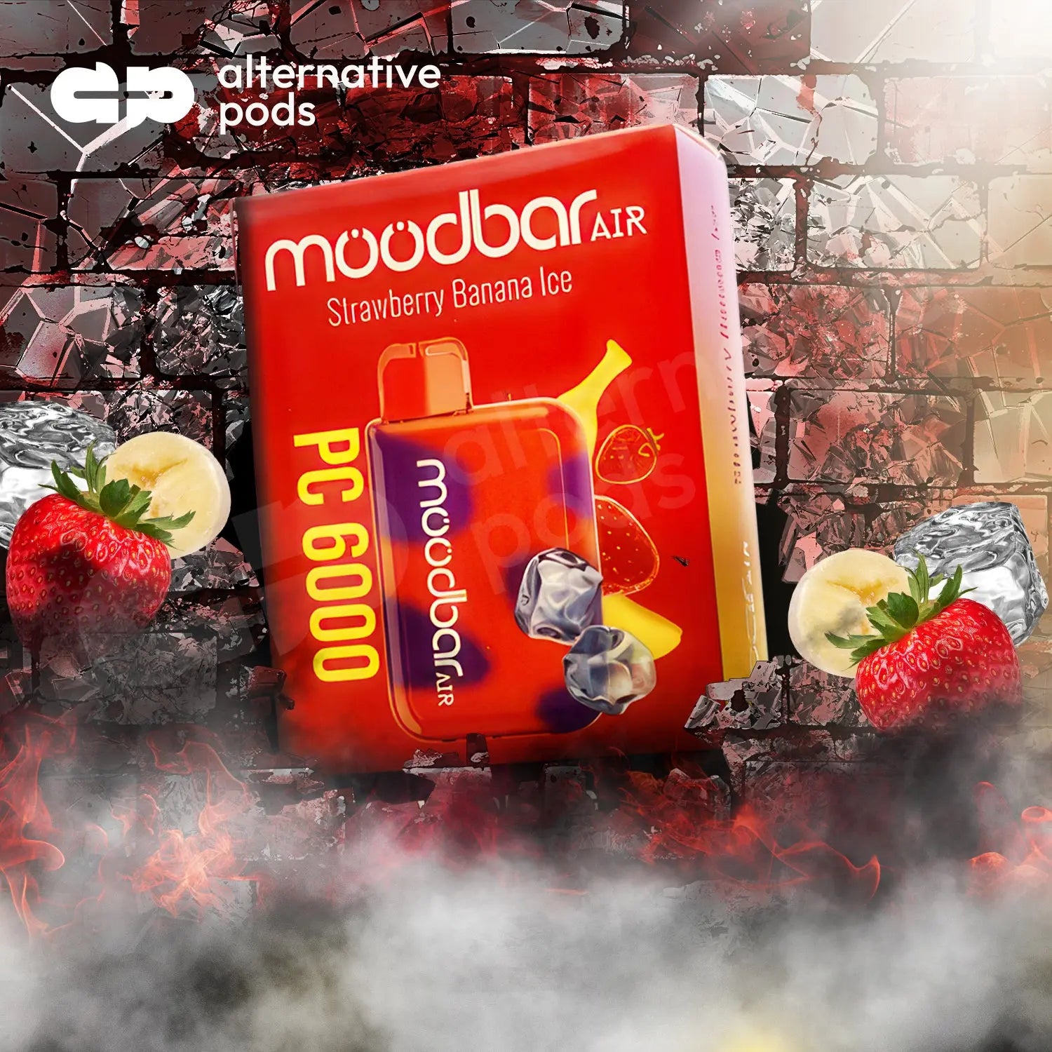 MoodBar Air PC6000 - Alternative pods | Online Vape & Smoke Shop
