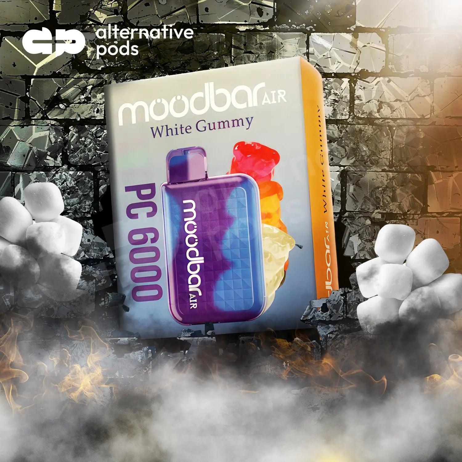 MoodBar Air PC6000 - Alternative pods | Online Vape & Smoke Shop