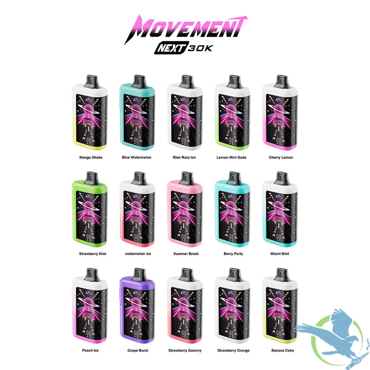 Movement Next 30K Disposable Mega Puffs Lost Vape Movement Next 30K Disposable Mega Puffs Lost Vape