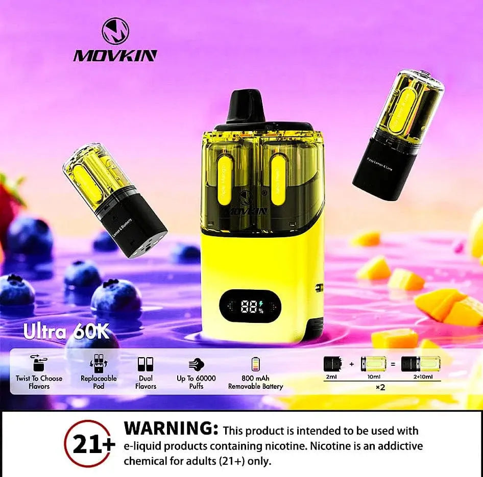 Movkin Ultra 60k Disposable Pod Kit Movkin Ultra 60k Disposable Pod Kit