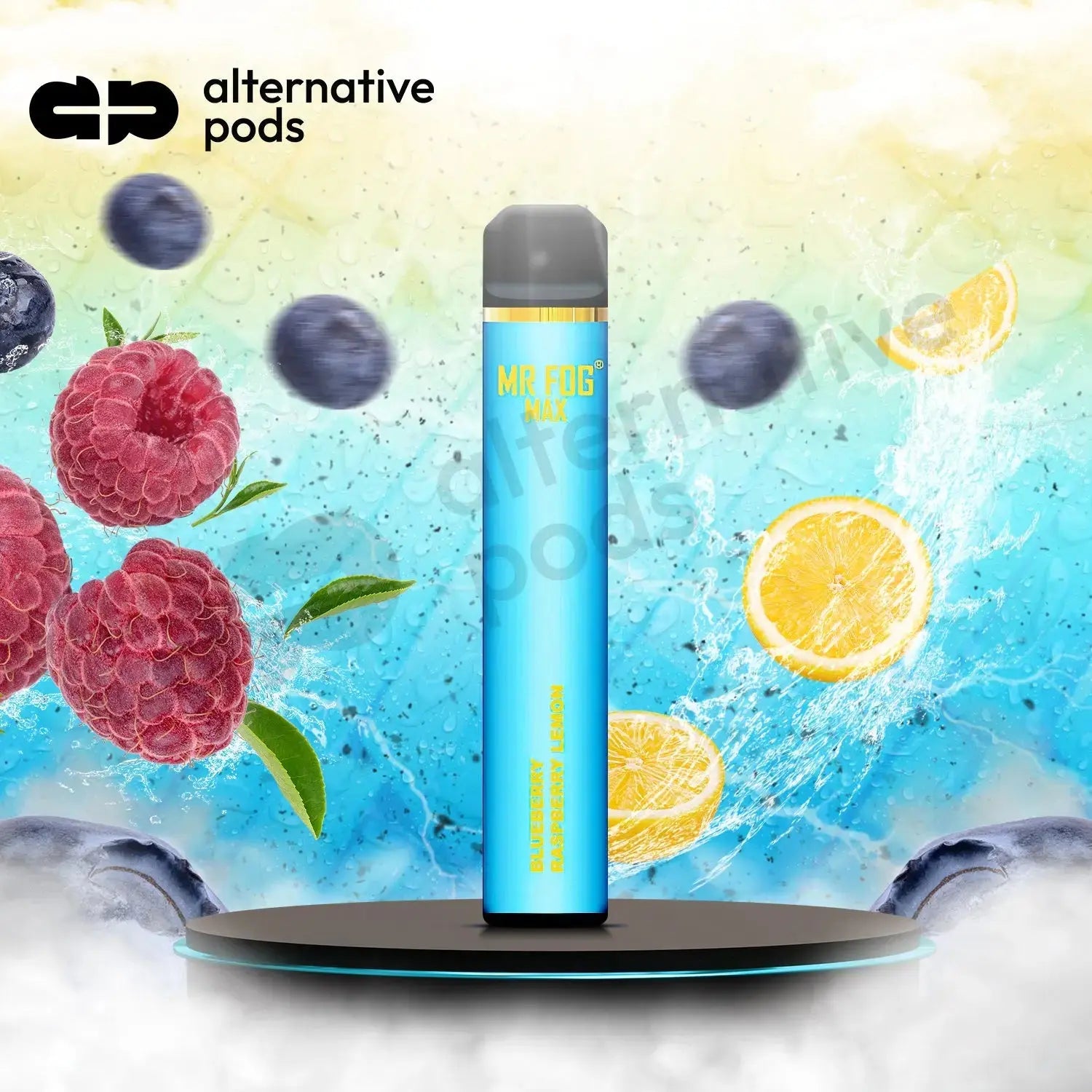 Mr Fog Max Disposable Vape - Blueberry Raspberry Lemon 