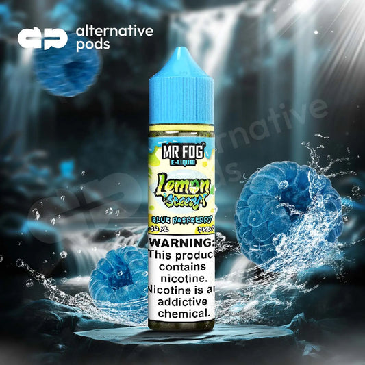 Mr Fog Steezy Nicotine E-Liquid 60ML - Lemon Blue Raspberry 