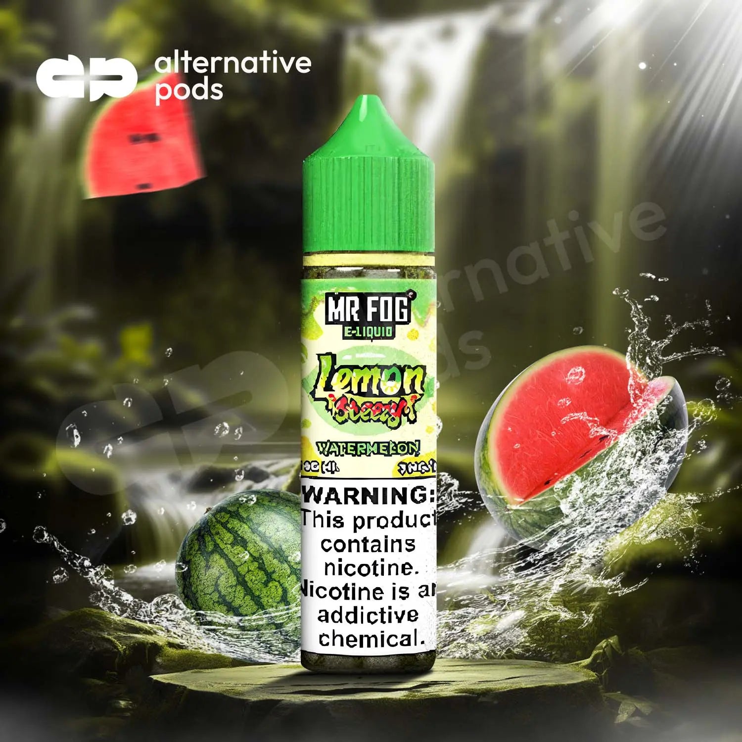 Mr Fog Steezy Nicotine E-Liquid 60ML - Lemon Watermelon 