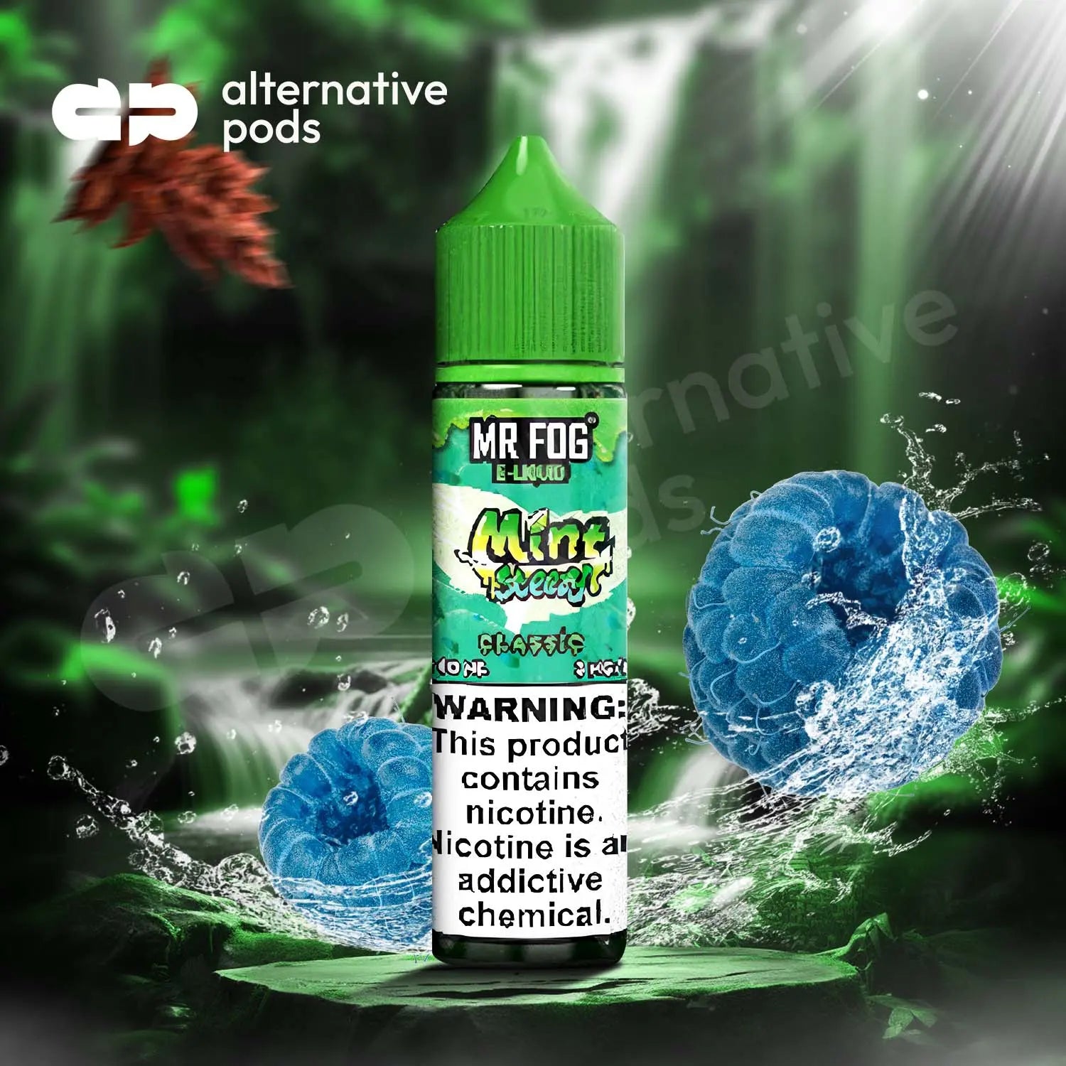 Mr Fog Steezy Nicotine E-Liquid 60ML - Mint Classic 