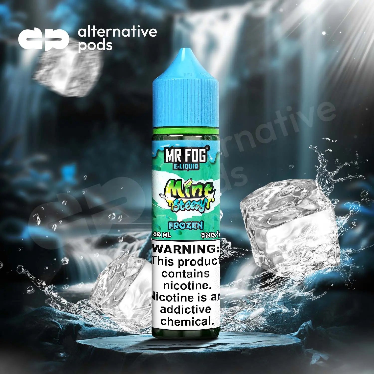 Mr Fog Steezy Nicotine E-Liquid 60ML - Mint Frozen 