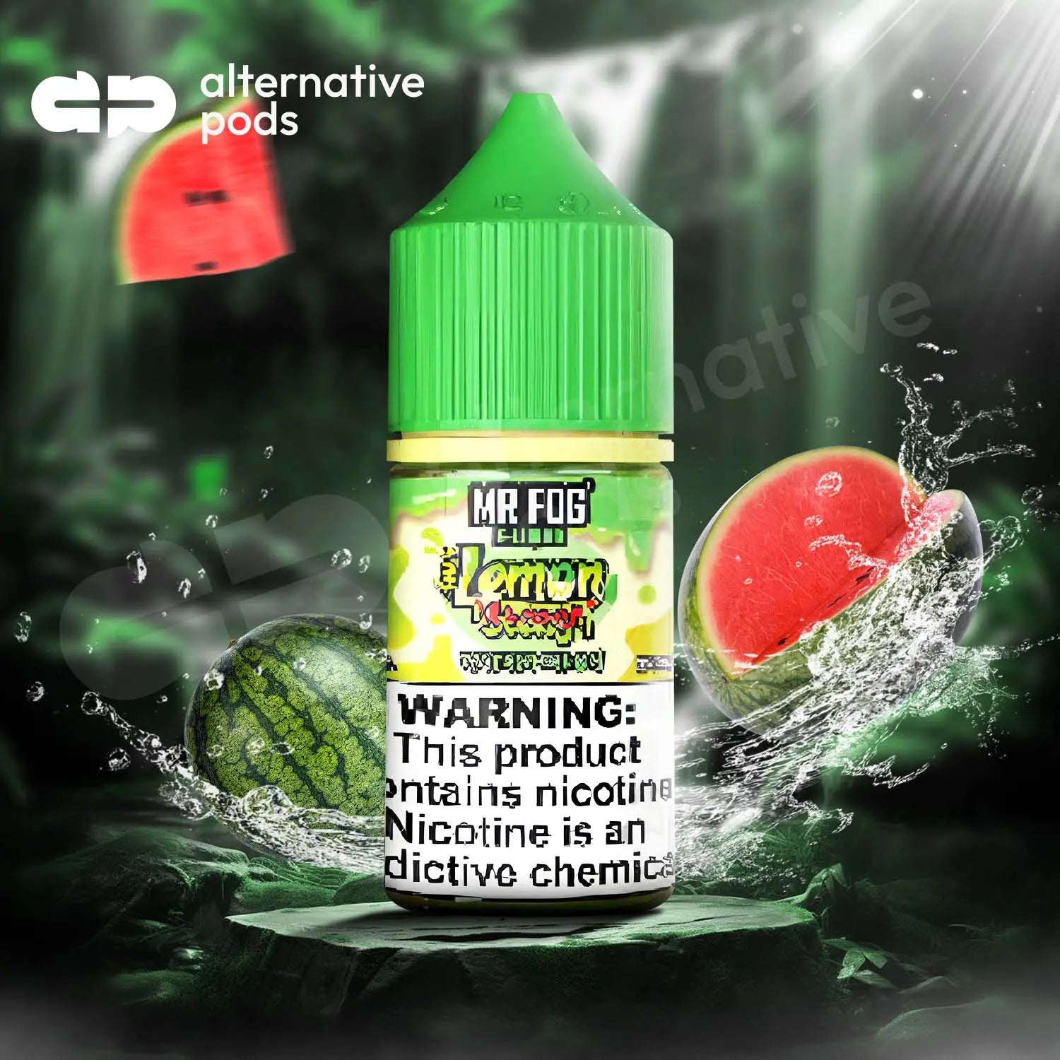 Mr Fog Steezy Nicotine Salt E-Liquid 30ML - Lemon Watermelon 