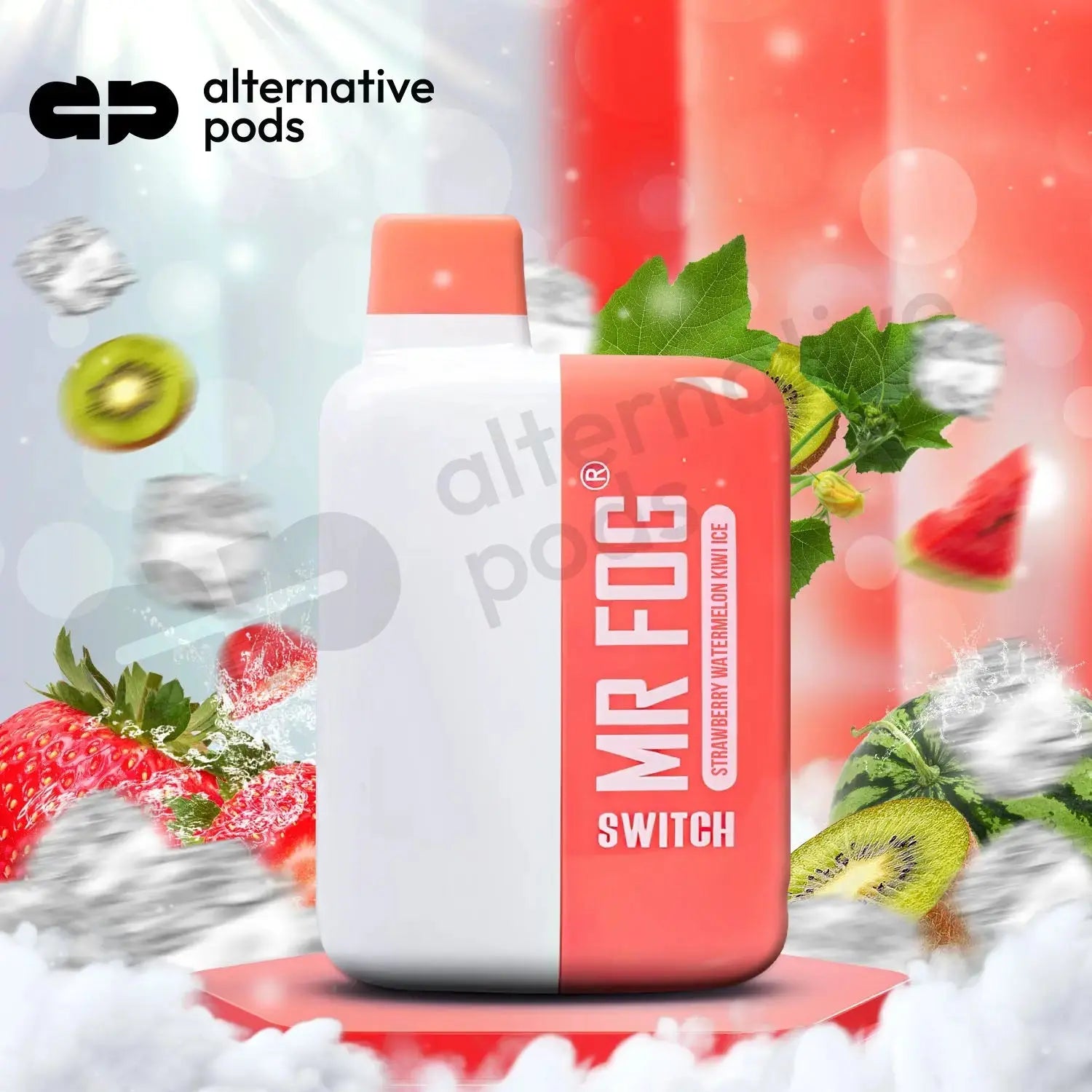 Mr Fog Switch 5500 - Strawberry Watermelon Kiwi Ice 