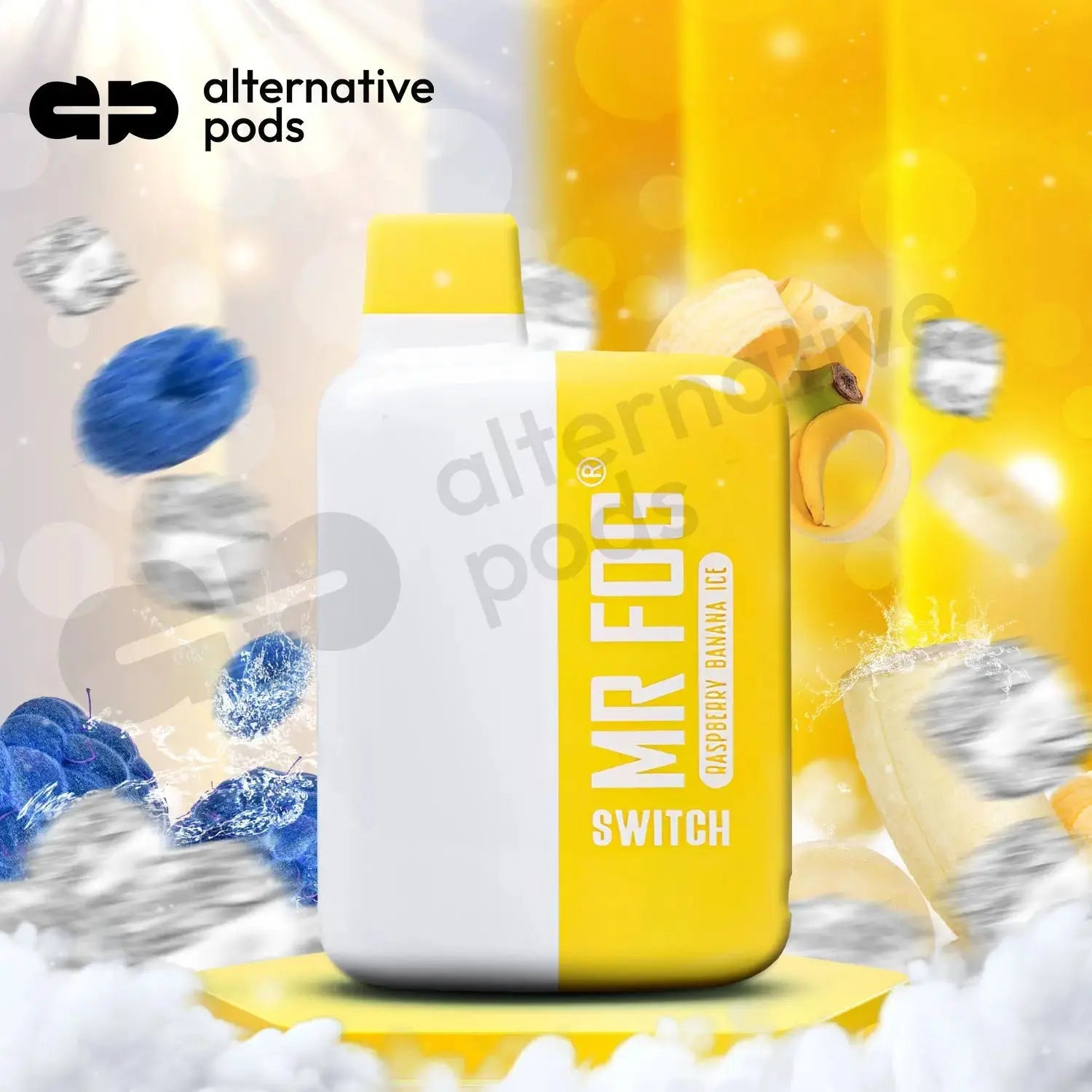 Mr Fog Switch 5500 - Raspberry Banana Ice 