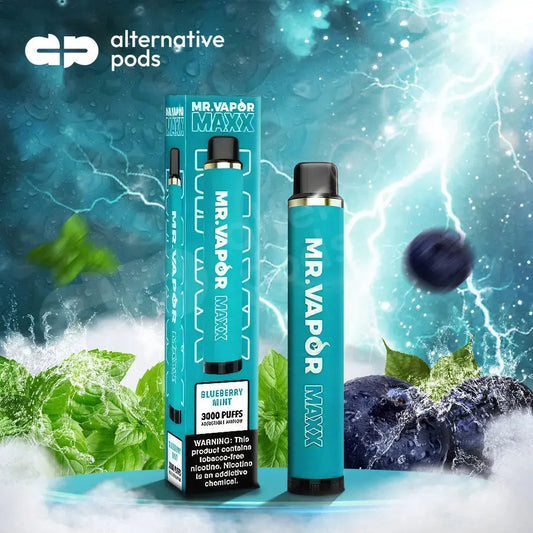 Mr Vapor Maxx Vape - Blueberry Mint 