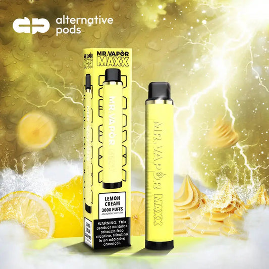 Mr Vapor Maxx Vape - Lemon Cream 