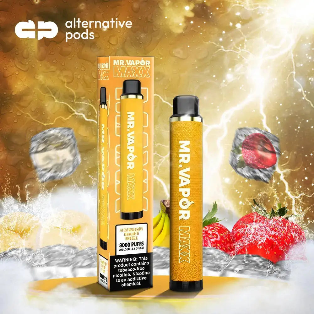 Mr Vapor Maxx Vape - Strawberry Banana Freeze 