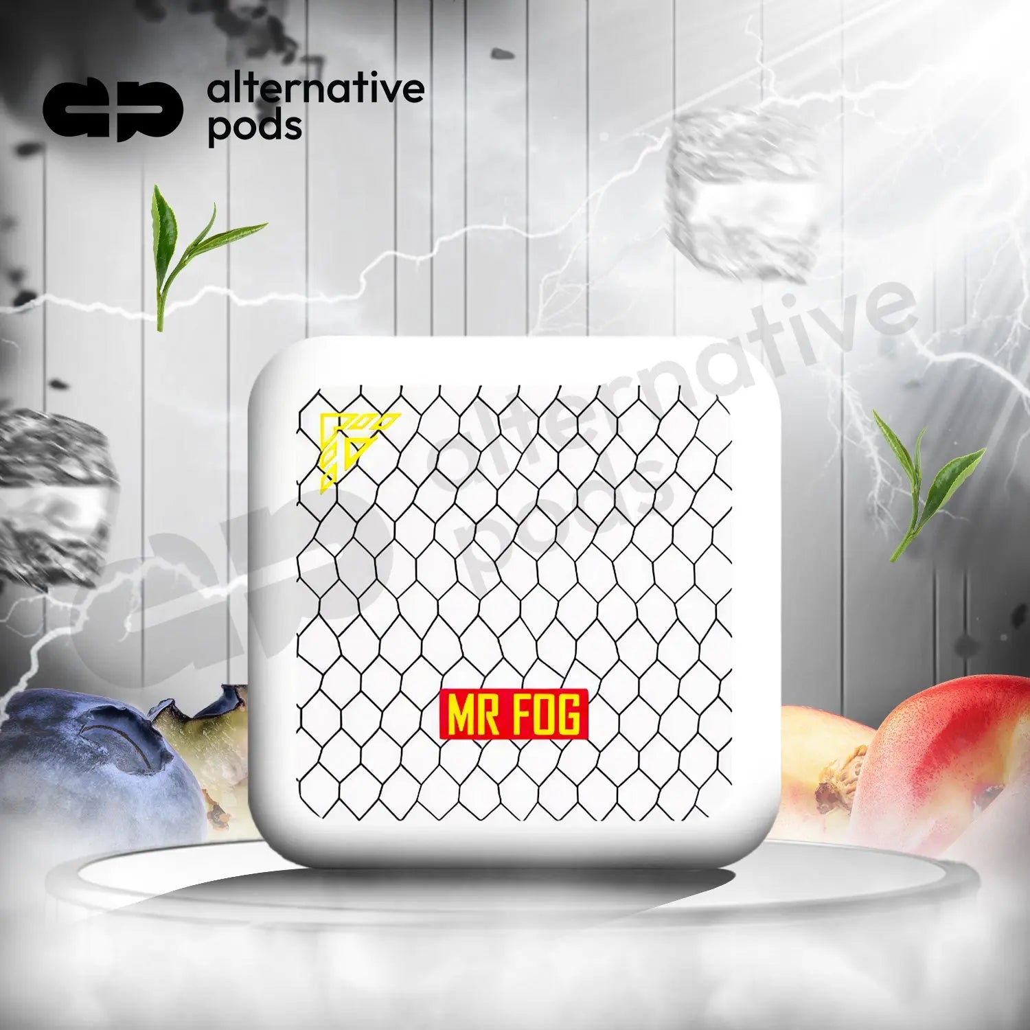 Mr fog Mini Disposable Vape - Peach Ice