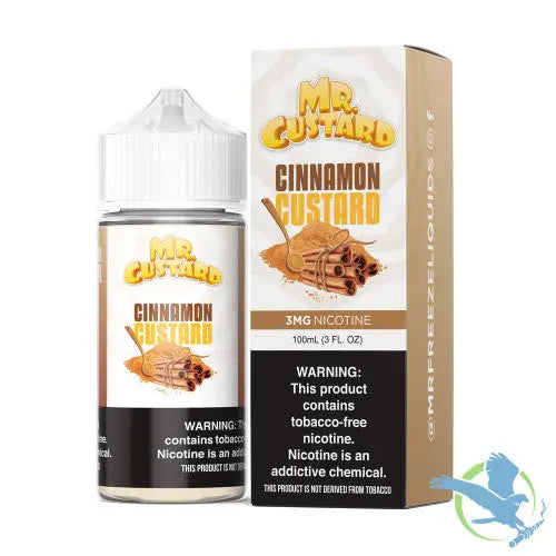 Mr. Custard Synthetic Nicotine E-Liquid 100ML - Alternative pods | Online Vape & Smoke Shop