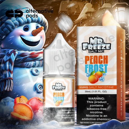 Mr. Freeze Salt Nic Synthetic Nicotine Salt E-Liquid 30ML - Alternative pods | Online Vape & Smoke Shop