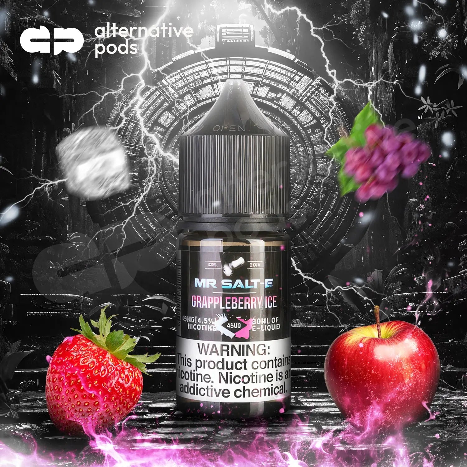 Mr. Salt-E Nicotine Salt E-Liquid 30ML - Alternative pods | Online Vape & Smoke Shop