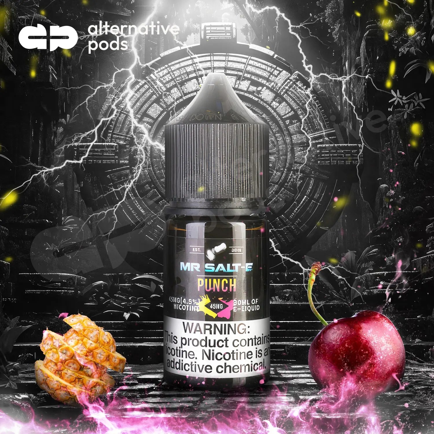 Mr. Salt-E Nicotine Salt E-Liquid 30ML - Alternative pods | Online Vape & Smoke Shop