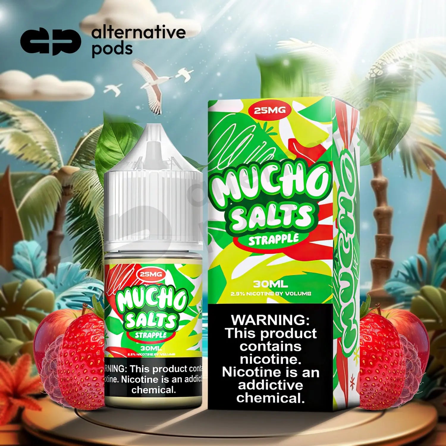 Mucho Salts Nicotine Salt E-Liquid 30ML - Alternative pods | Online Vape & Smoke Shop