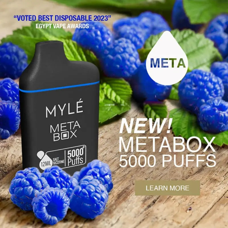 Myle Meta Box 5000 Disposable 5% Myle Meta Box 5000 Disposable 5%
