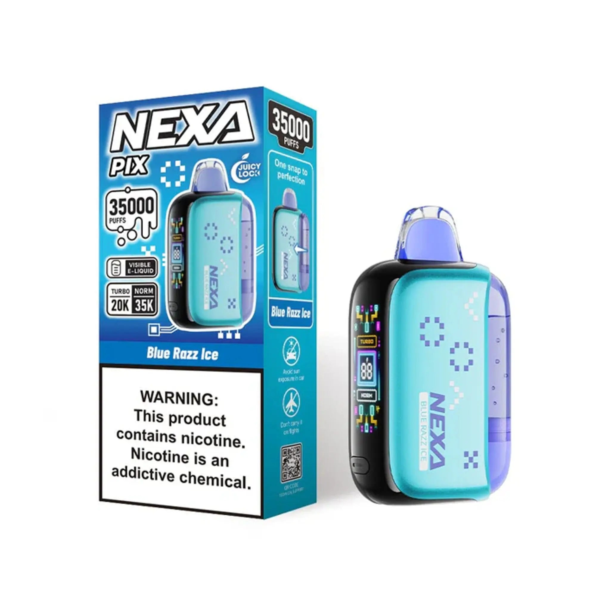 NEXA PIX 35000 Disposable - Blue Razz Ice 