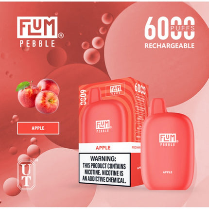 Flum Pebble 6000 Disposable-APPLE