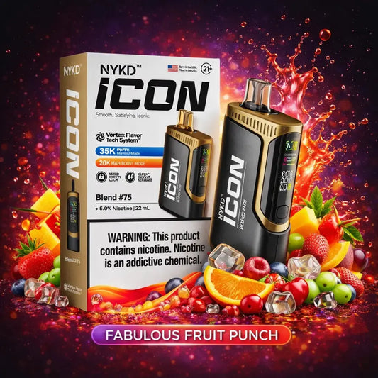 NYKD Icon 35K Disposable 5% NYKD