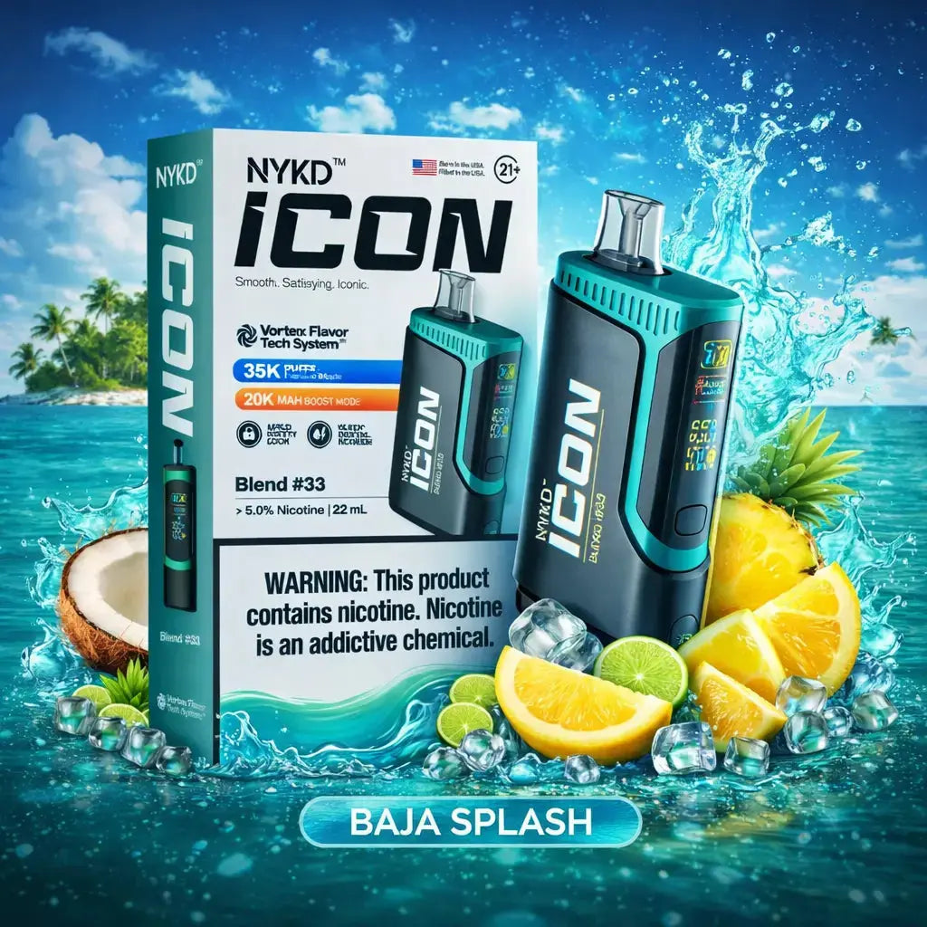 NYKD Icon 35K Disposable 5% NYKD