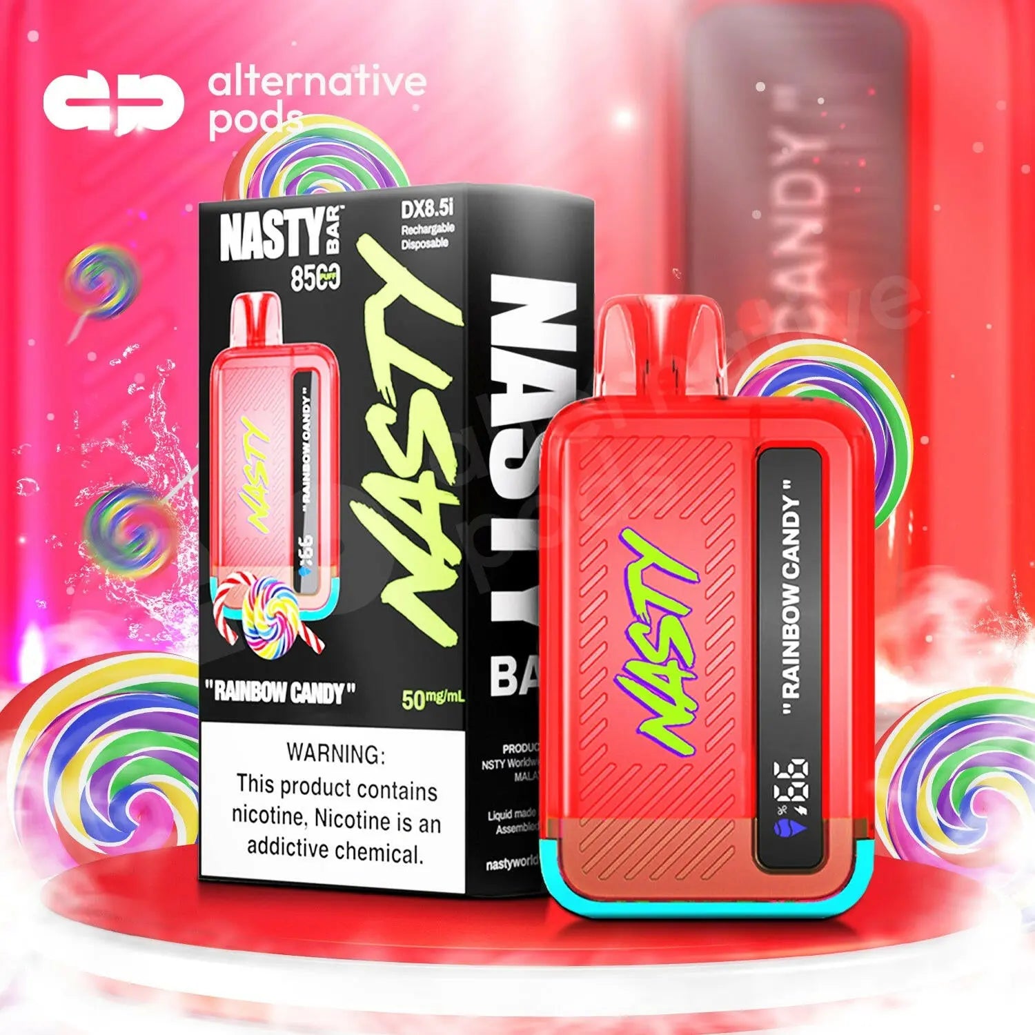 Nasty Bar 8500 Disposable - Alternative pods | Online Vape & Smoke Shop