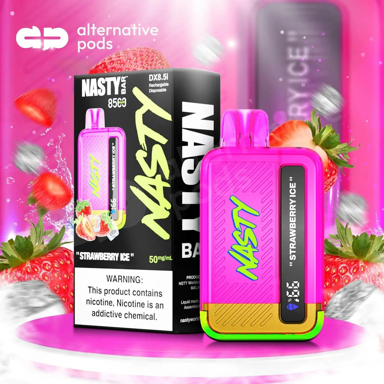 Nasty Bar 8500 Disposable - Alternative pods | Online Vape & Smoke Shop