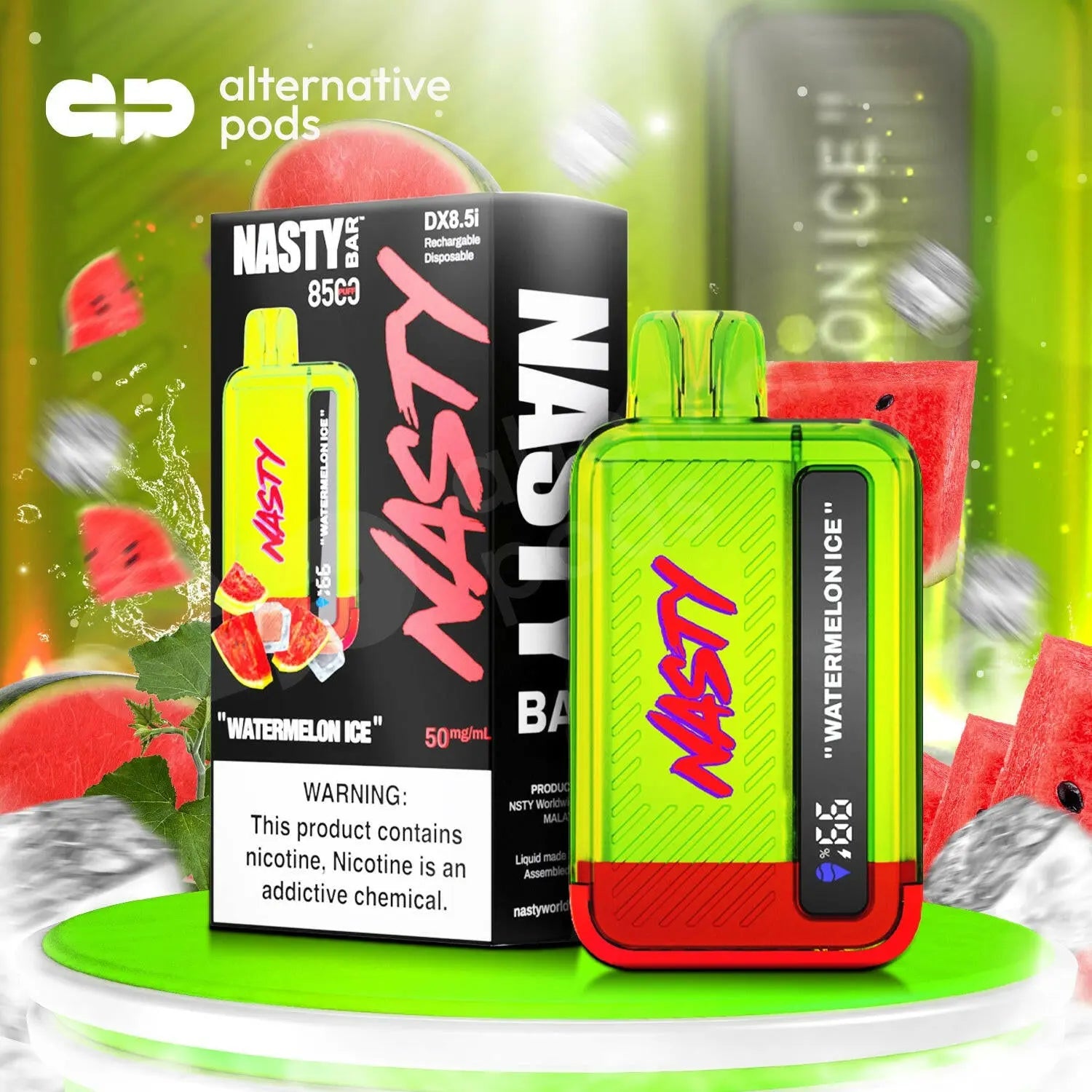 Nasty Bar 8500 Disposable - Alternative pods | Online Vape & Smoke Shop