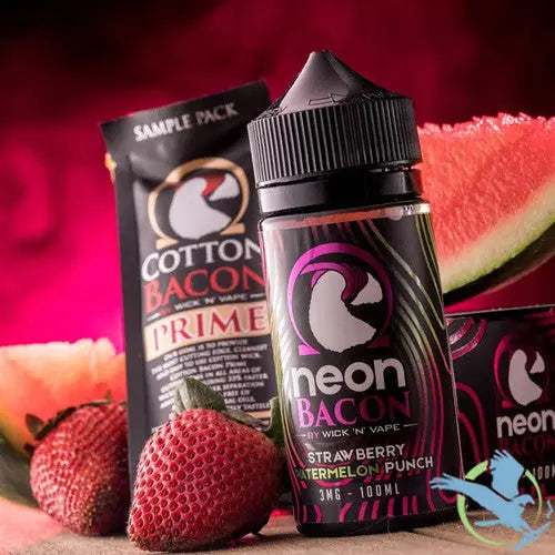 Neon Bacon By Wick-N-Vape E-Liquid 100ML - Alternative pods | Online Vape & Smoke Shop