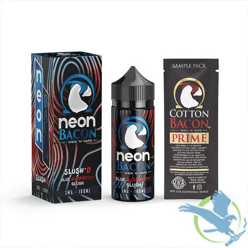 Neon Bacon By Wick-N-Vape E-Liquid 100ML - Alternative pods | Online Vape & Smoke Shop