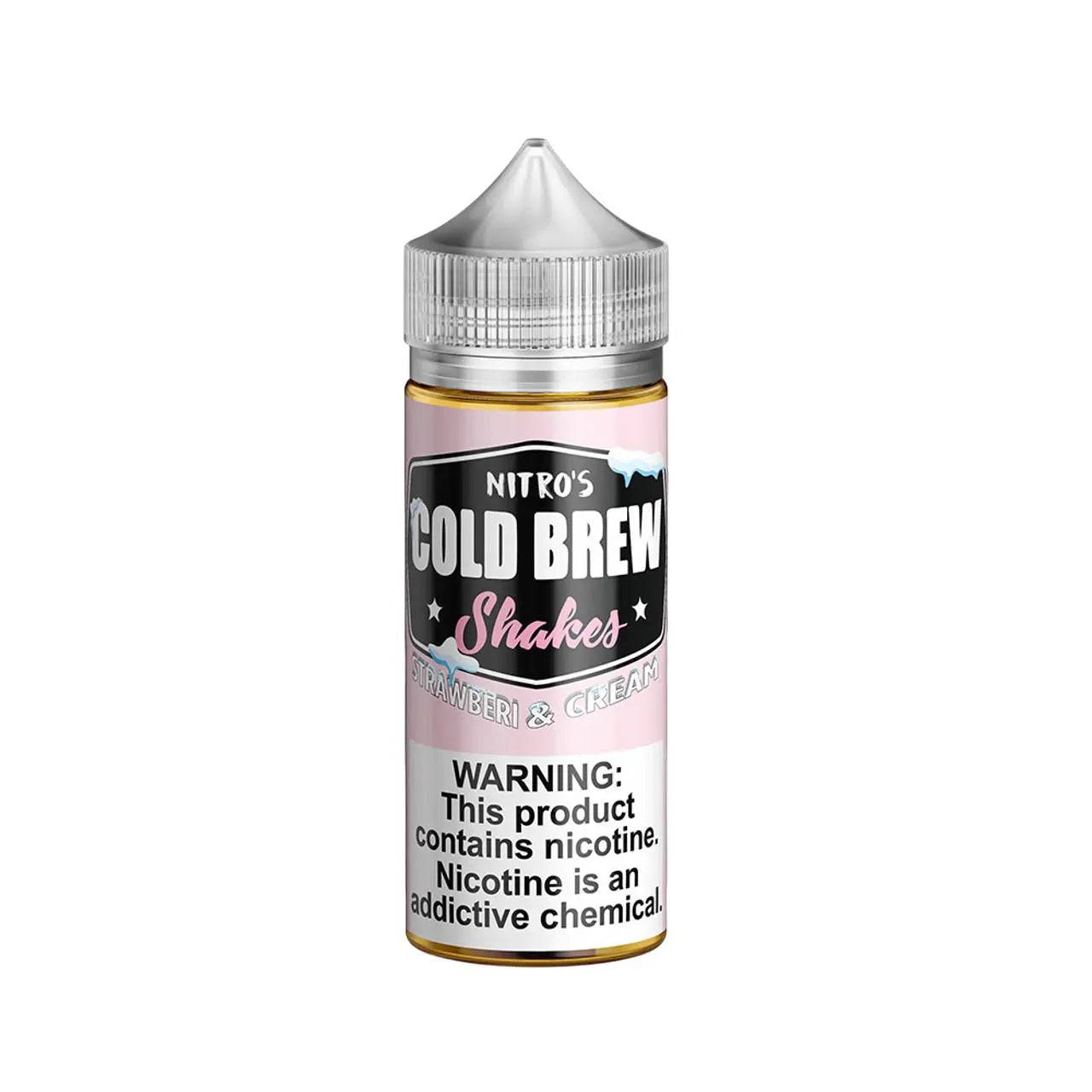 Nitro's Cold Brew Coffee E-Liquid 100ML - Strawberi & Cream 