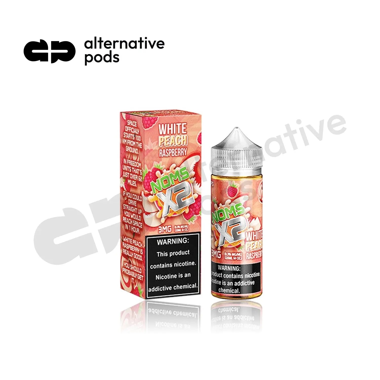 Noms X2 E-Liquid 120ML - Alternative pods | Online Vape & Smoke Shop