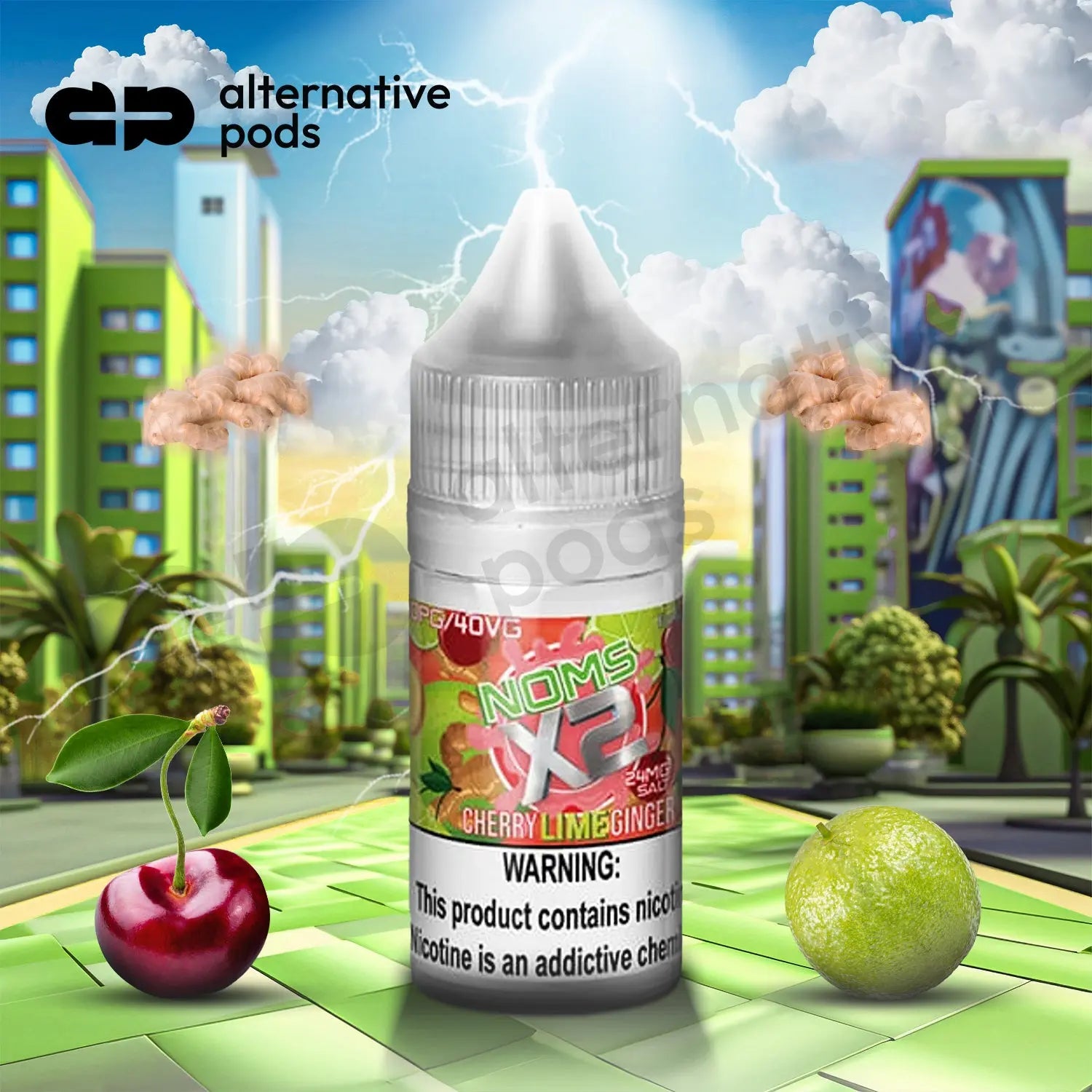 Noms X2 Salt Nicotine E-Liquid 30ML - Alternative pods | Online Vape & Smoke Shop