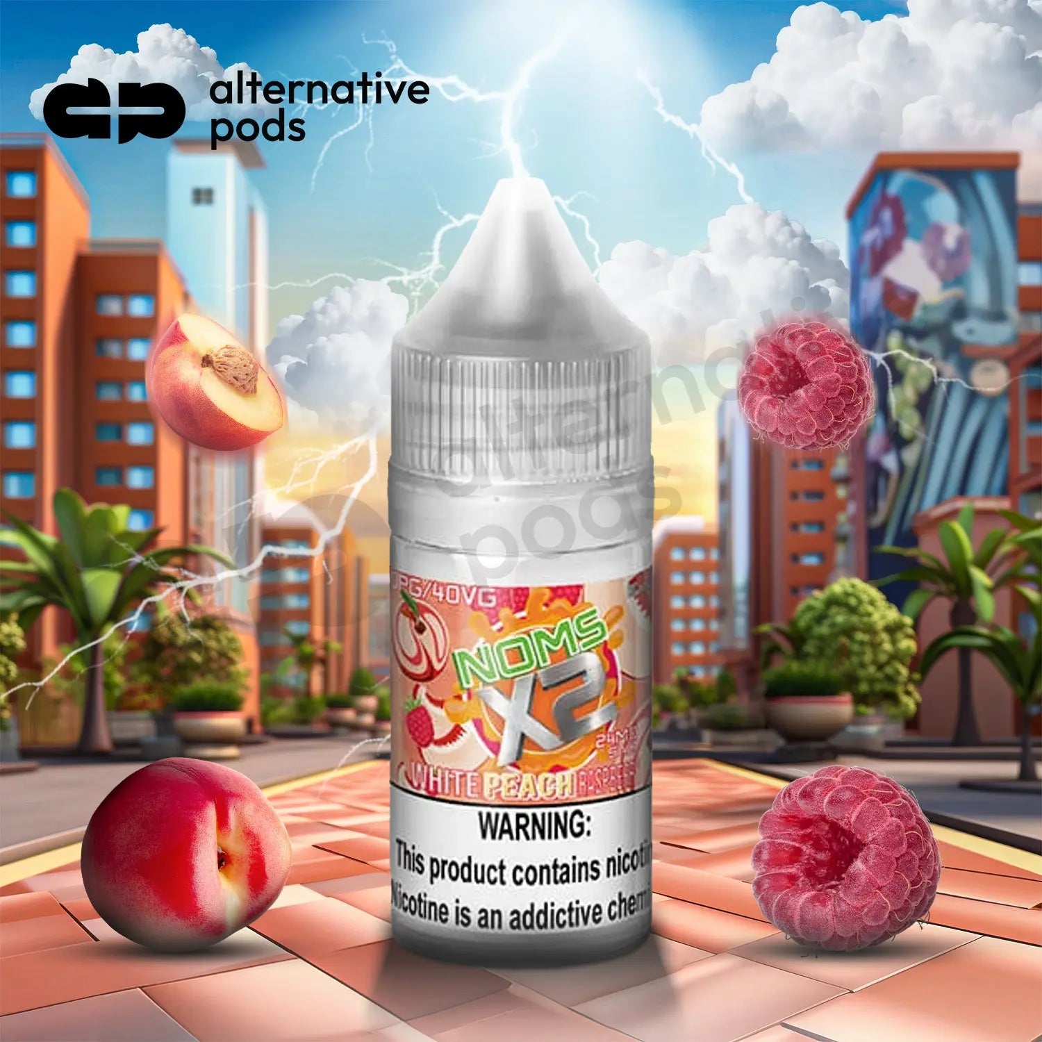 Noms X2 Salt Nicotine E-Liquid 30ML - Alternative pods | Online Vape & Smoke Shop