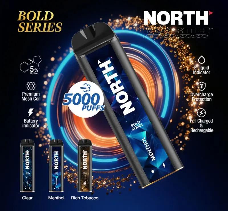 North 5000 Disposable Vape NORTH
