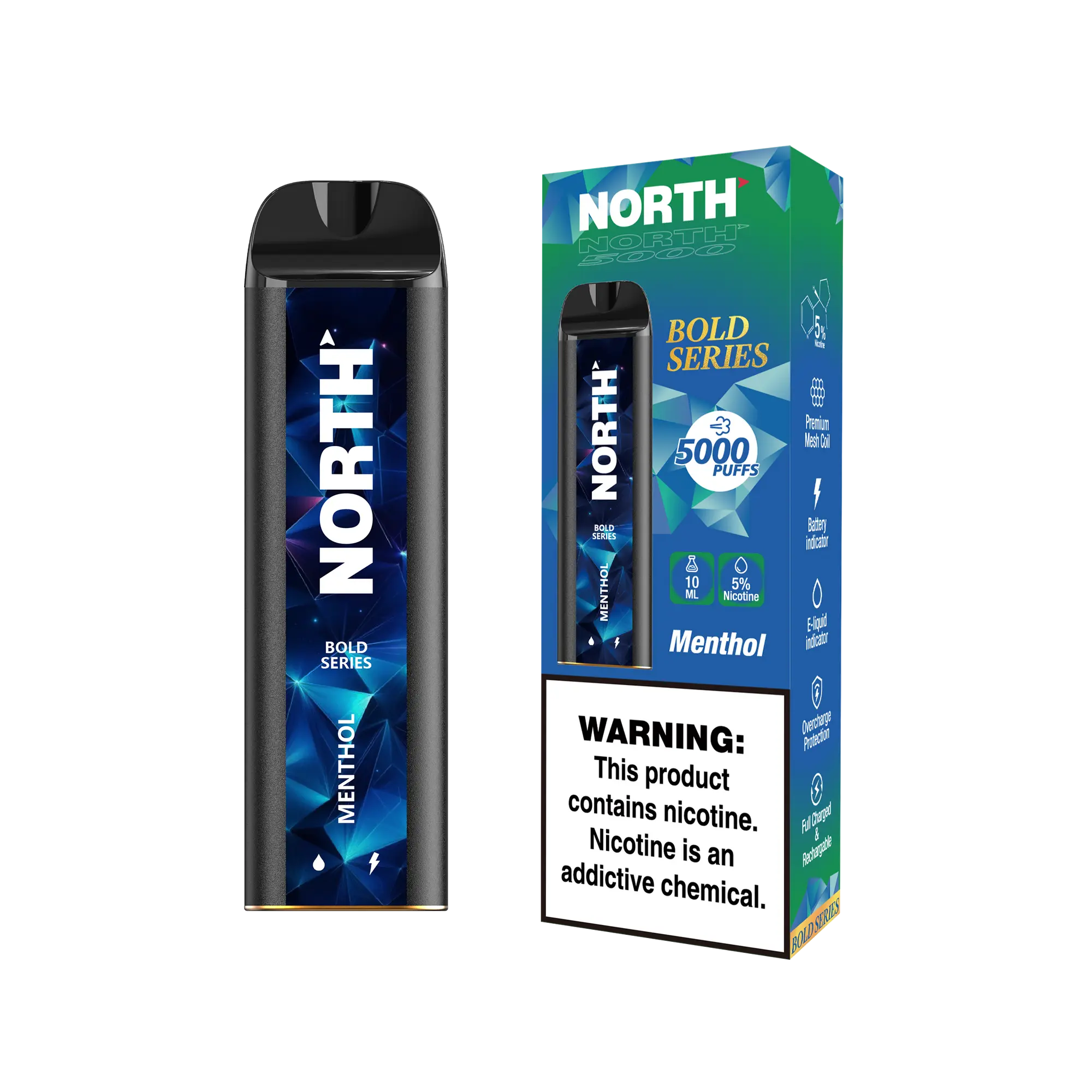 North 5000 Disposable Vape NORTH
