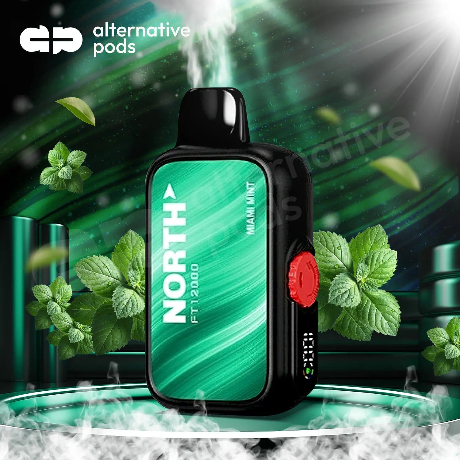 North FT12000 15ML 12000 Puffs Disposable NORTH - Miami Mint 