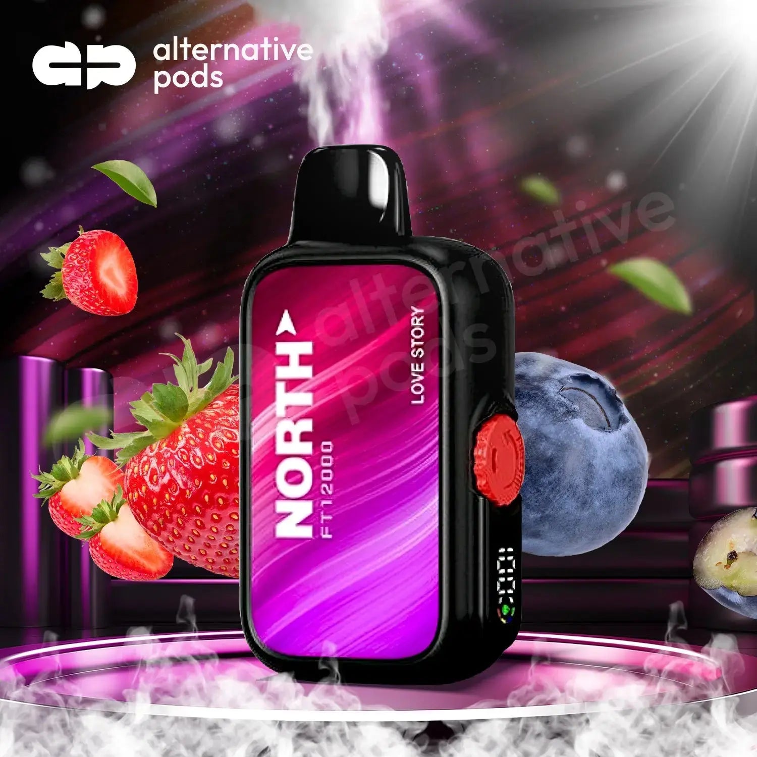 North FT12000 15ML 12000 Puffs Disposable NORTH - Love Story 