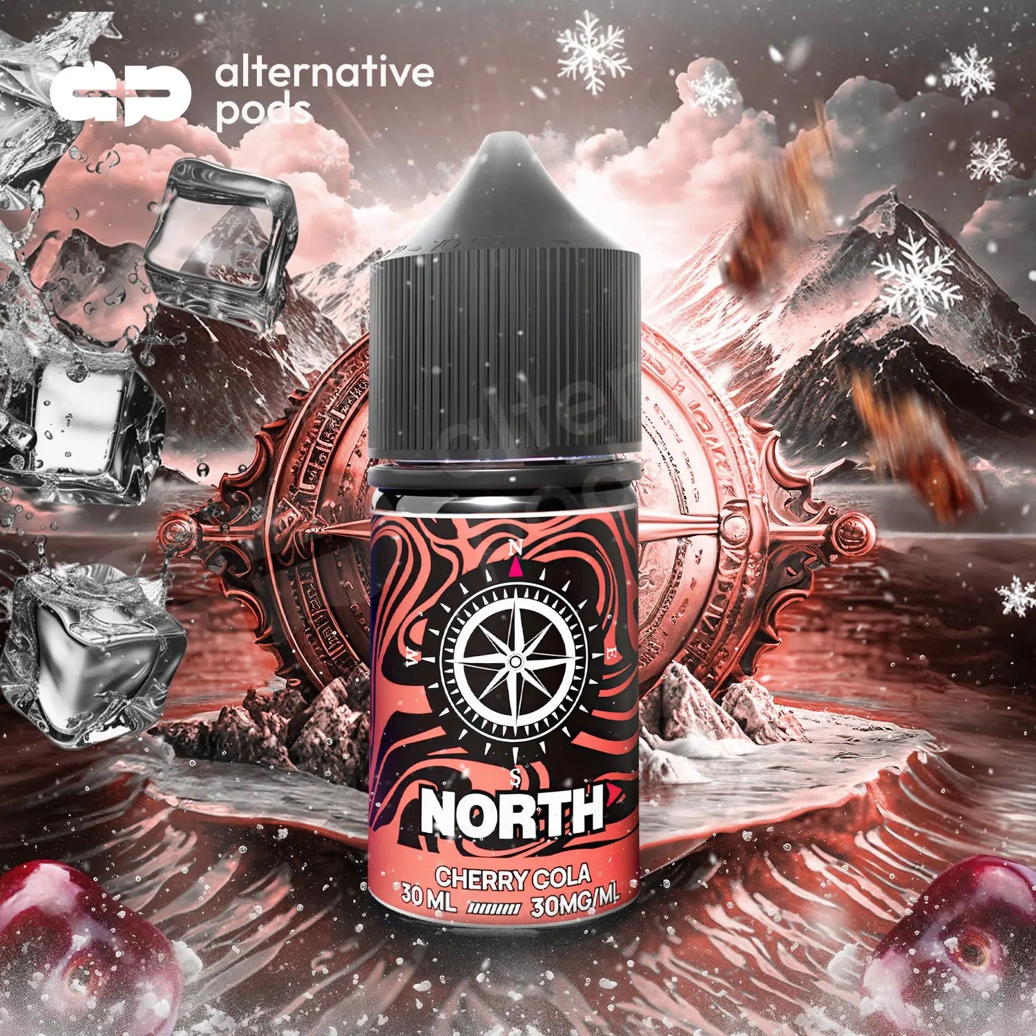 North Nicotine Salt E-Liquid 30ML - Cherry Cola 