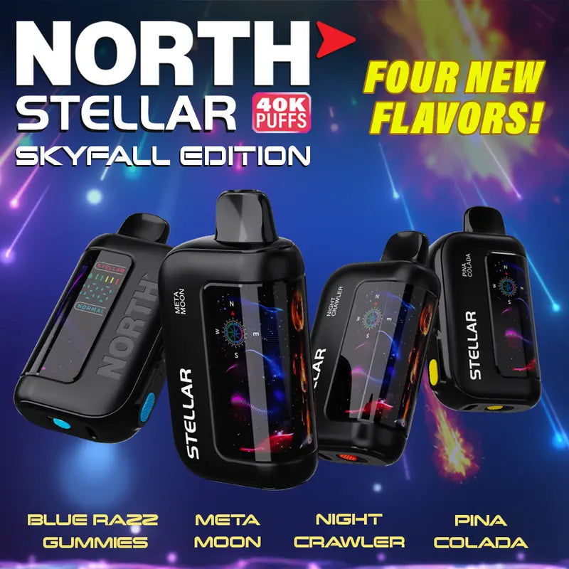 North Stellar 40K Disposable Vape Dark Moon Edition North Stellar 40K Disposable Vape Dark Moon Edition