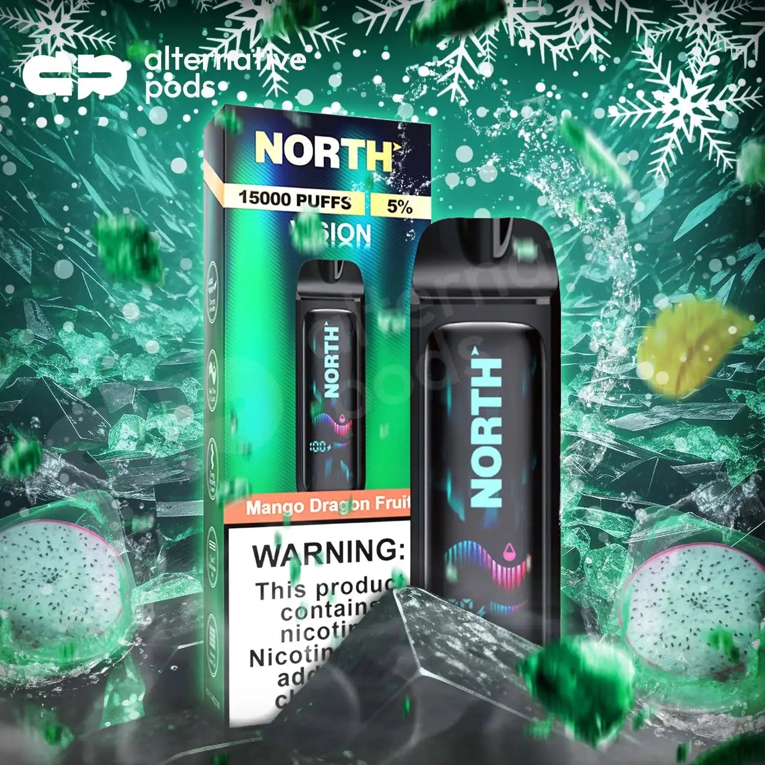 North Vision 15K Disposable - Mango Dragon Fruit 