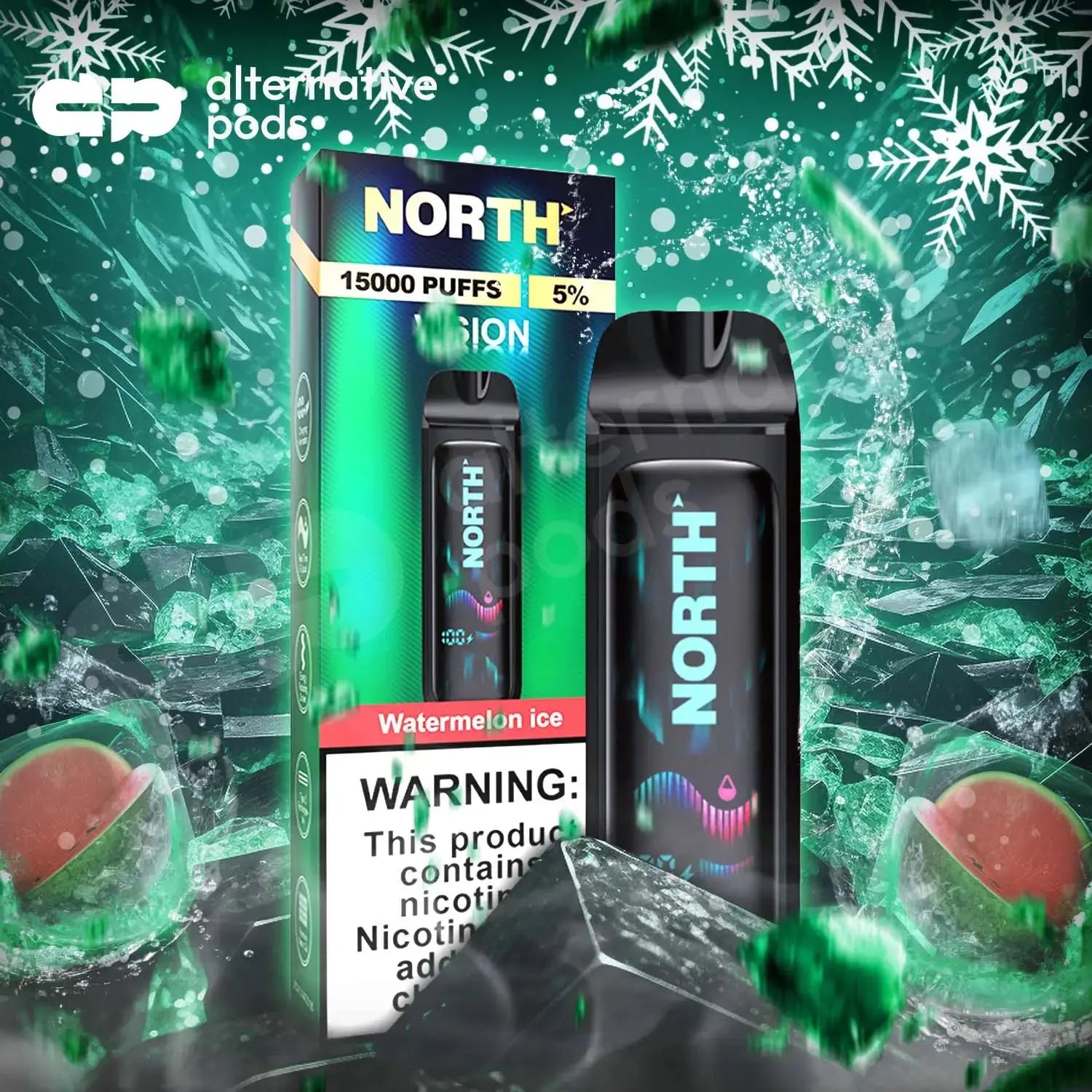 North Vision 15K Disposable - Watermelon Ice 
