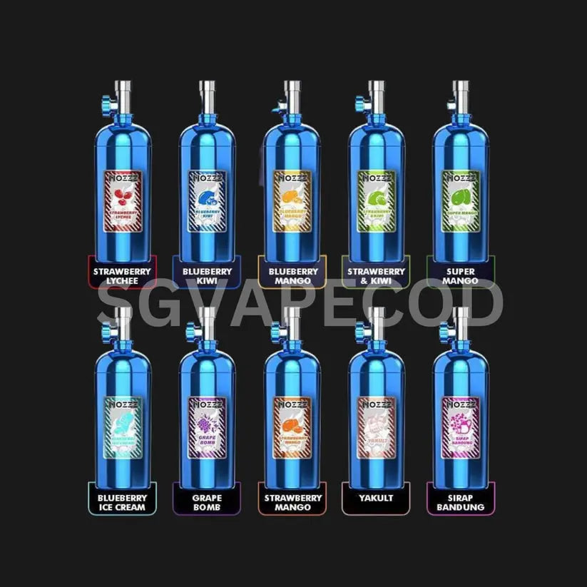Nozzz 10,000 PUFFS RECHARGEABLE 10K PUFFS