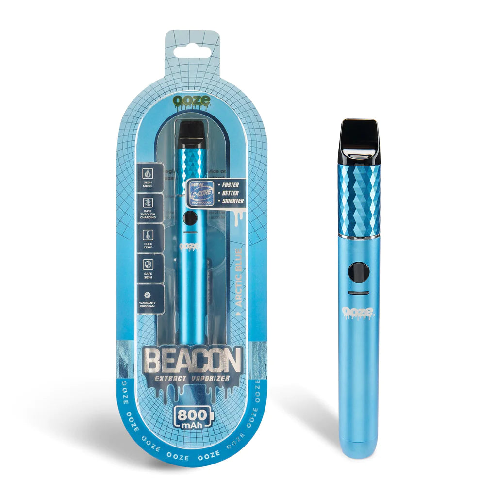 Ooze Beacon Extract Vaporizer – C-Core 800 mAh Sapphire Blue