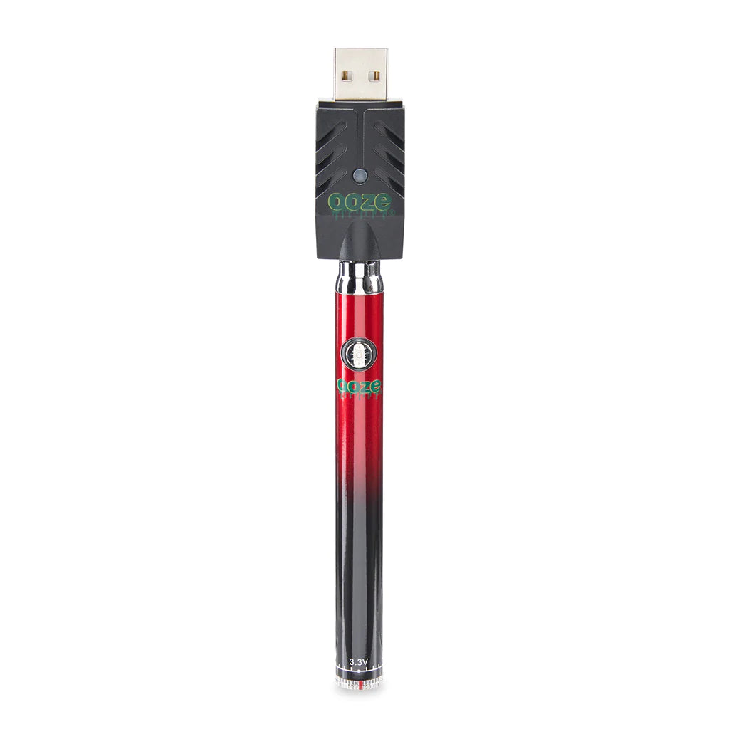Ooze Slim Twist 510 Thread 320 mAh CBD Vape Pen Battery + USB Charger Midnight Sun