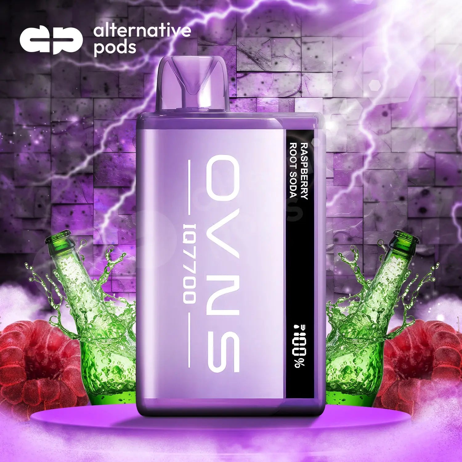 Purple Vape Flavors Purple Rain UT Bar OVNS IQ7700 Disposable 5% Purple Vape Flavors Purple Rain UT Bar OVNS IQ7700 Disposable 5%