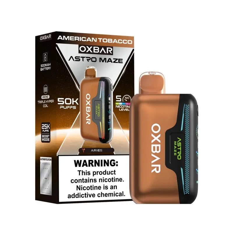 OXBAR Astro Maze 50K - Anmerican Tobacco 